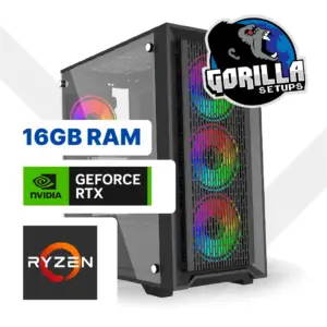 PC Gamer - Custom Scarlett - Ryzen 5 5600X + RTX 3050 NVIDIA - Imagen 1