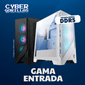 PC GAMER - CYBER LITE - RTX 4060 + RYZEN 5 7600X - Imagen 1